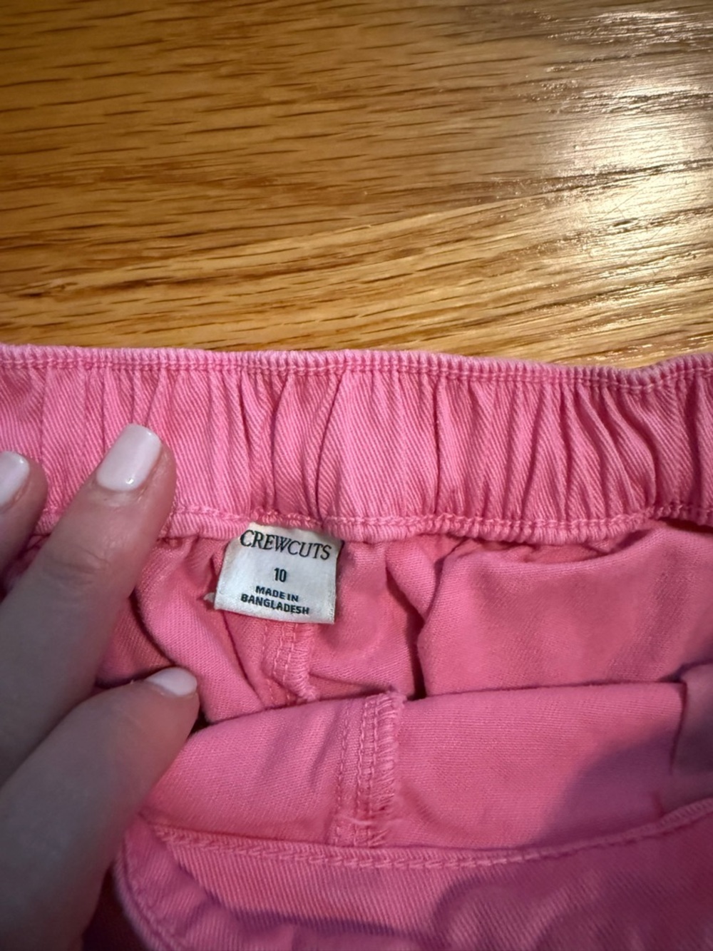 Crewcuts Pink Button-Detail Skort - Picture 2 of 4